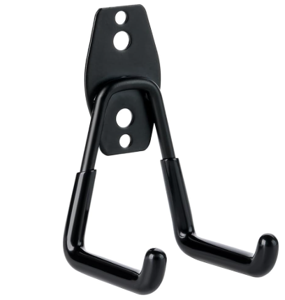 Non-Slip Double Tool Hook with Shadow Board mounting hardware